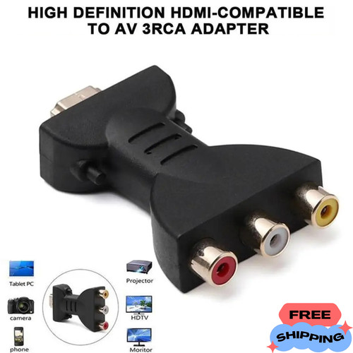 Quality audio video - av, adapter