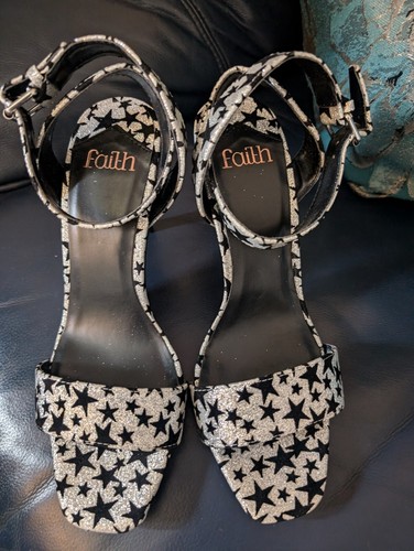 Faith ladies silver - faith, sparkly