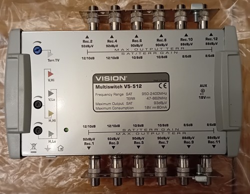 Vision multiswitch 512 18v - vision,