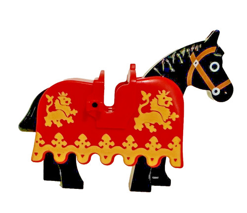 Lego castle black horse and - black,