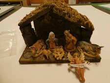 Vintage fontanini nativity - vintage,