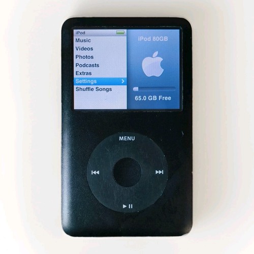Apple ipod classic black - apple,