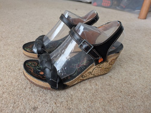 Ladies art company wedge shoes - art,