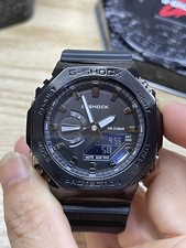 G-SHOCK GM2100 Metal Series Black Warrior Mens’ Boys’ Analog Digital Watches