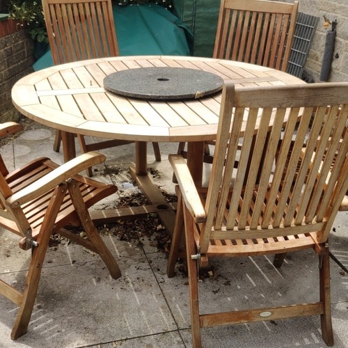 Neptune teak round garden - teak,