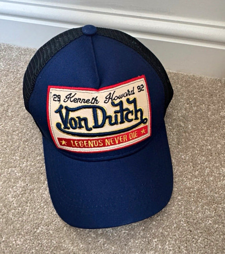 Von dutch blue black trucker - von,