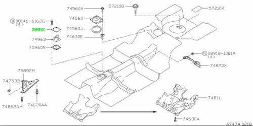 Cover transmission hole for - transmission,