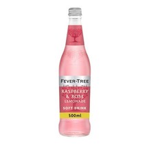 Fever Tree Sparkling Refreshingly Raspberry Lemonade soft drink 500ml Free F&F