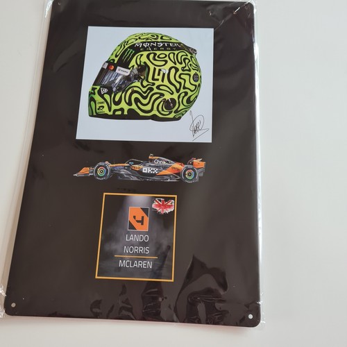 Lando norris reproduced signed - lando,
