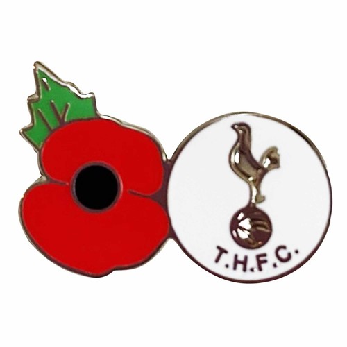 New spurs p0ppy pin badge - spurs,