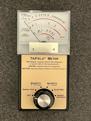 Trifield emf meter - meter, 100xe