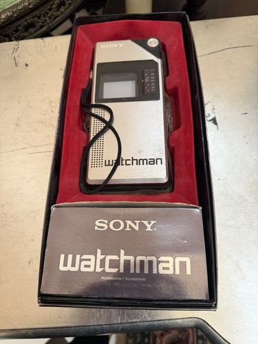 Sony watchman - sony, tv
