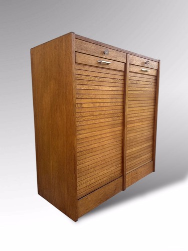 Vintage french oak - oak, tambour