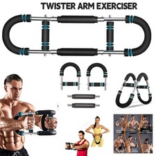 Twister Arm Trainer Adjustable Chest Forearm Wrist Workout Expander Exerciser