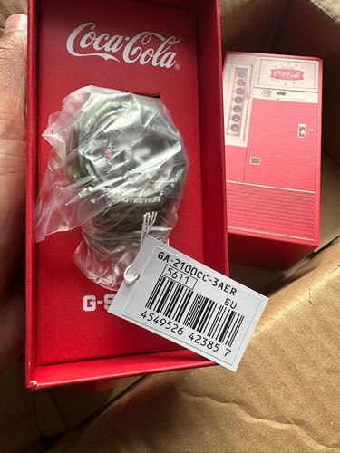 Casio shock coca - g-shock, 140th