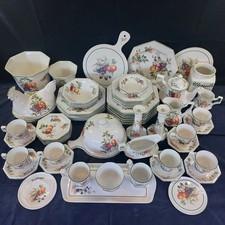 Vintage Johnson Brothers Fresh Fruit Dinner Service Crockery Tableware Tea Set