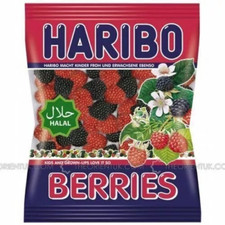 Haribo Halal Berries 80g -