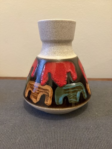 Vintage mcm fat lava vase - vintage,