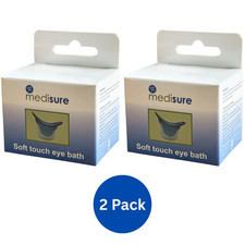 Eye Bath Soft Touch Eye Rinse Wash Cup Cleaning for Irritation & Relief 2 Pack
