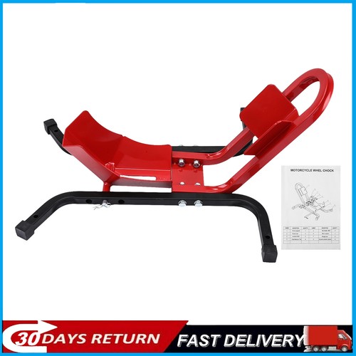 Motorbike front chock trailer - front,