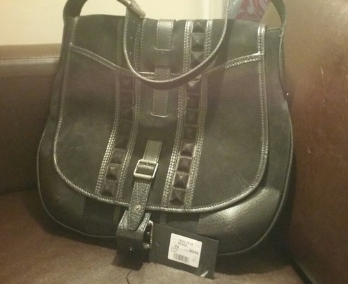 Belstaff black suede - black,