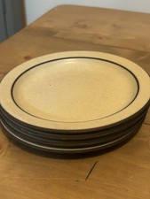 Set Of 4 Vintage Hornsea Lancaster Vitramic Side Plates Studio Pottery Rare 1970