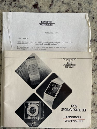 1982 longines wittnauer - wittnauer, watch