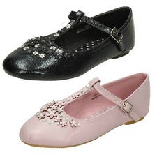 Girls Spot On T Bar Buckle