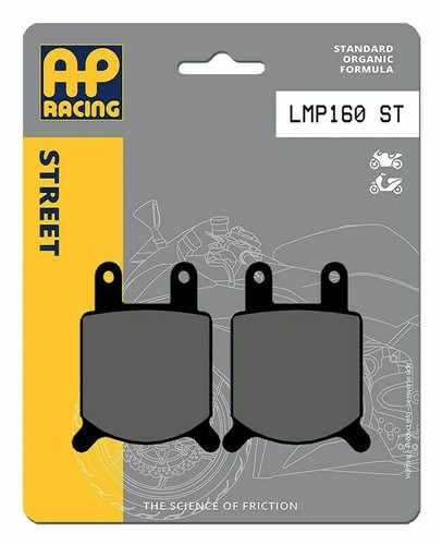 Front organic brake pads - organic, for