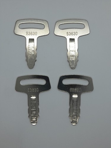 Ignition keys 53630 kubota - 4x,