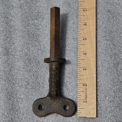 Vintage cast iron utility - iron, 1/2