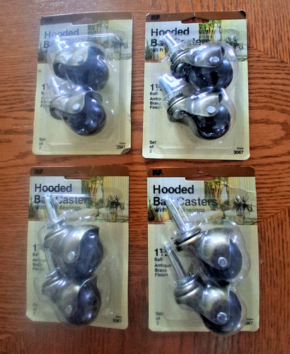 New ball casters - new, with