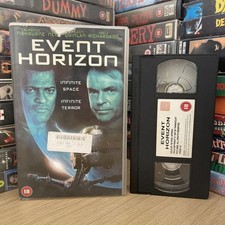EVENT HORIZON - Big Box Ex-rental VHS -  Gory Sci-Fi Horror 