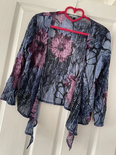 Per una sheer sequin jacket - sheer,