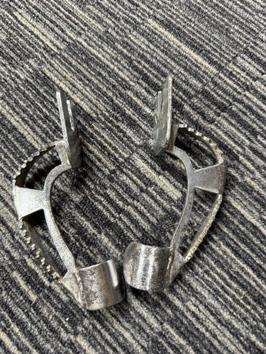 Old school bmx frame standers - school,