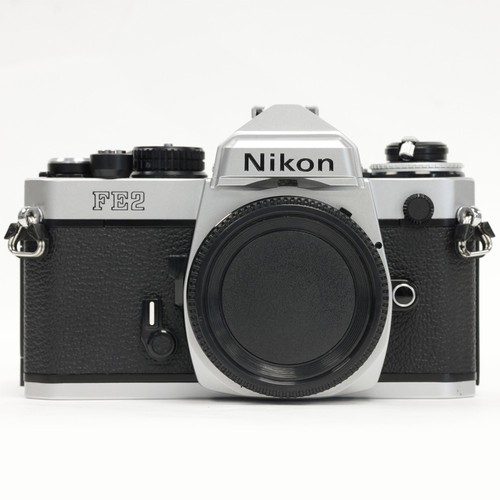 Nikon fe2 silver 35mm - silver,