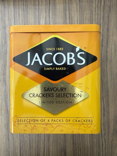 Jacob cracker tin 4x200g - tin,