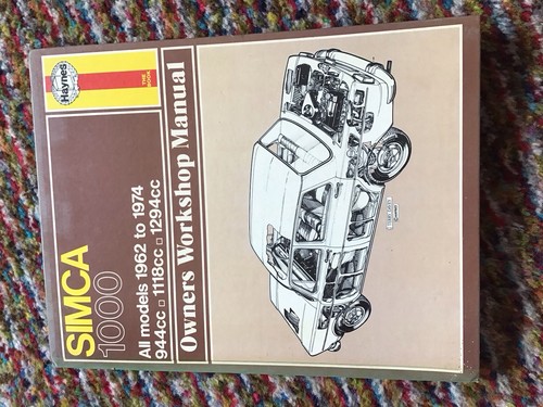 Vintage haynes simca 1000 - vintage,