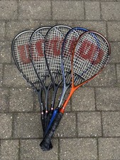 5 X Wilson Squash Racket