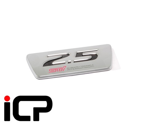 Drive belt cover sti badge - belt,