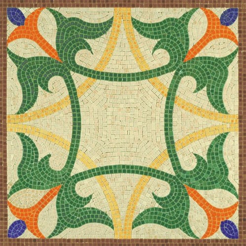 Aedes ars geometric border - geometric,