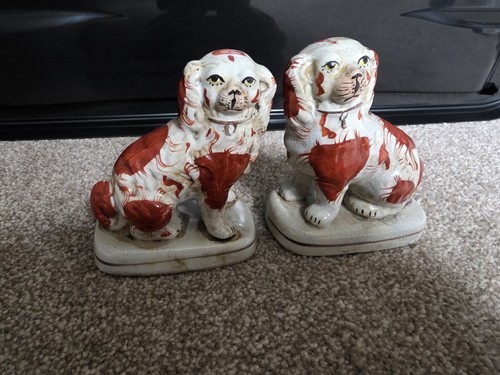 Staffordshire dog figures - staffordshire,
