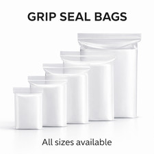 Grip Seal Bags Self Resealable