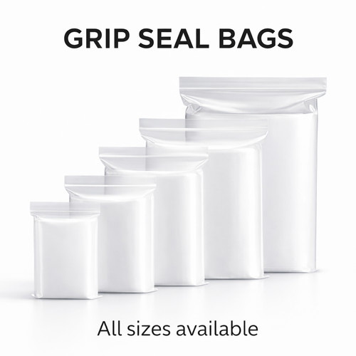 Grip seal bags self resealable - bags,