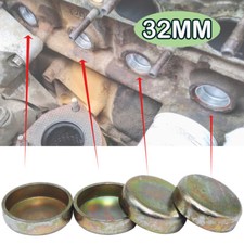4X 32MM Core Plugs Metal Steel