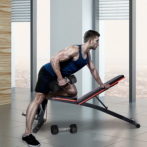 Foldable dumbbell bench weight - foldable,