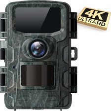 VOOPEAK 4K 48MP Wildlife Camera, Trail Game Cameras 0.1s Trigger Time