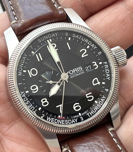 Oris big crown small seconds - oris,