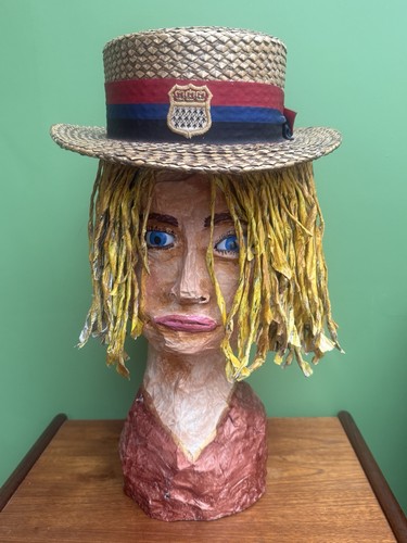 Vintage the york hat straw - co,