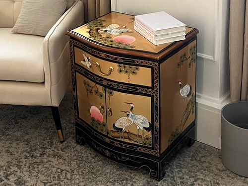 Gold leaf lamp - gold,